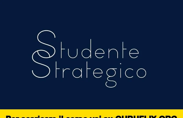 [95% OFF] Studente Strategico di Alessandro de Concini