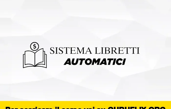 [95% OFF] Sistema Libretti Automatici di Gabriele Stoppello