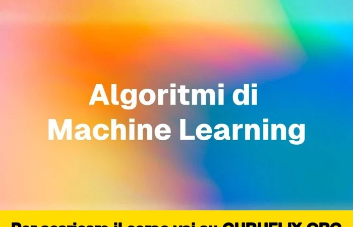 [95% OFF] Algoritmi di Machine Learning di Data Masters