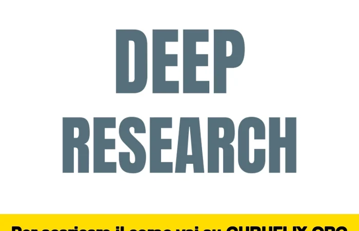 [95% OFF] Usa Deep Research al Massimo di Raffaele Gaito