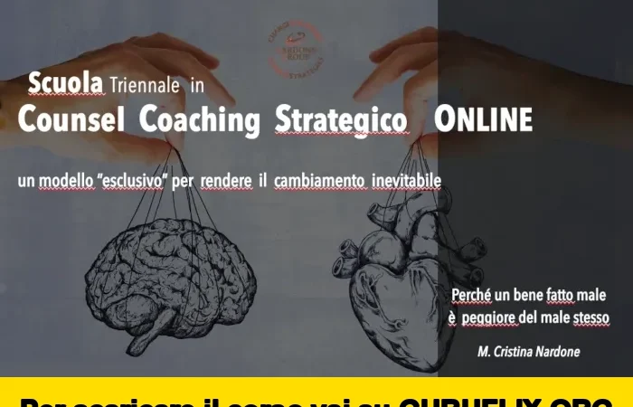 [95% OFF] Scuola triennale di counseling e coaching breve strategico di Nardone