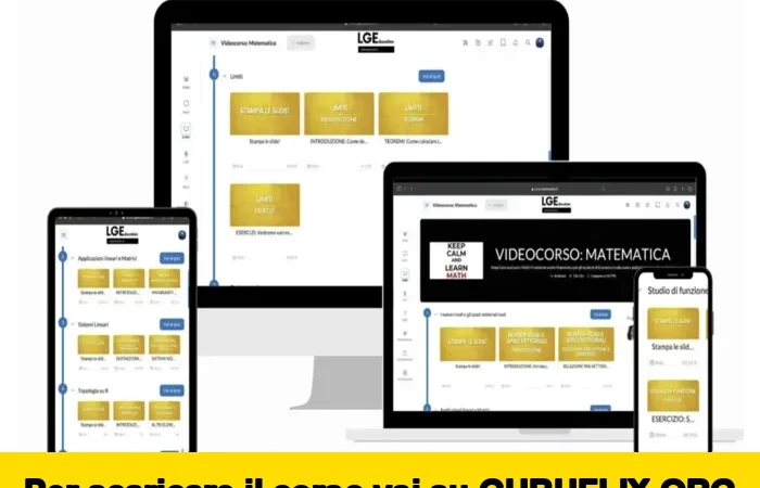 [95% OFF] Videocorso Matematica di LGEducation