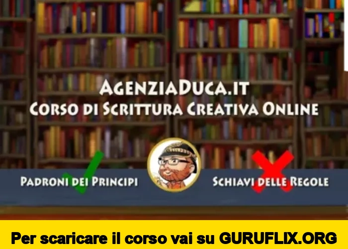 [95% OFF] Corso Avanzato di Scrittura Creativa di Agenzia Duca