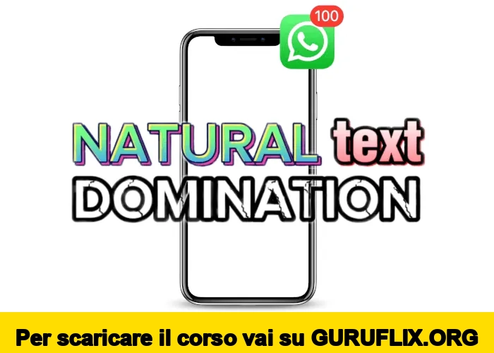 [95% OFF] Natural Text Domination di KingSeduction