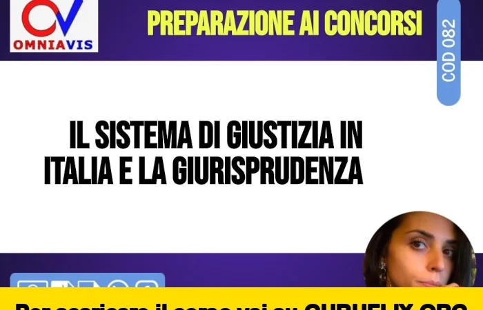 [95% OFF] Il sistema di giustizia in Italia e la giurisprudenza (Cod082_03) di Omniavis