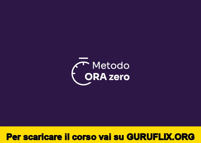 [95% OFF] Metodo ORA Zero di Efficacemente