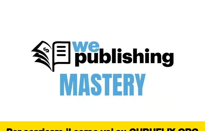 [95% OFF] WePublishing Mastery di Yuri Tufano