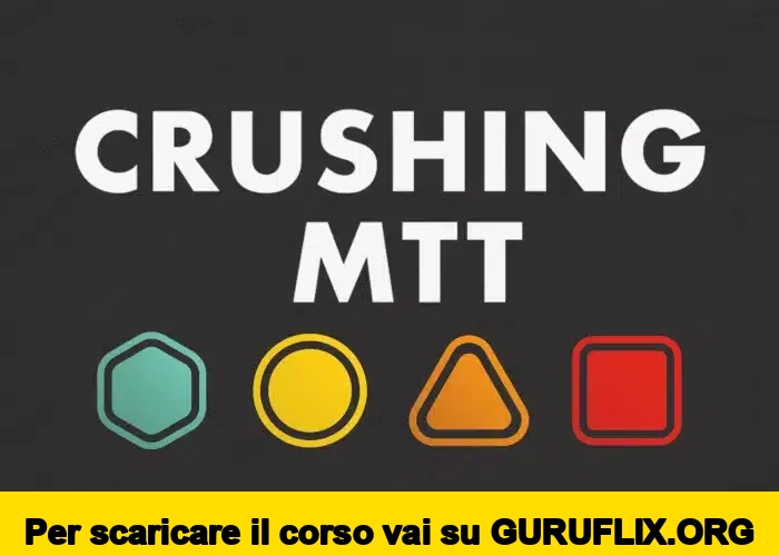 [95% OFF] Crushing MTT (Full Pack) di Andrea Cardinali Poker