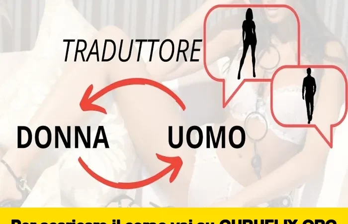 [95% OFF] Traduttore Donna–Uomo (Livello 2) di Luca di Approcciala