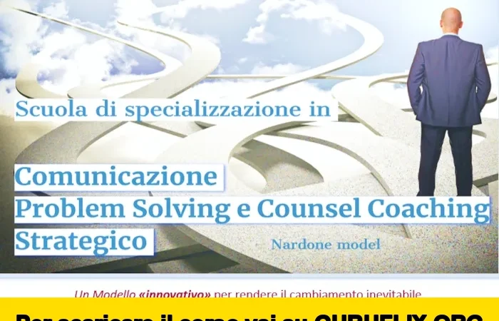 [95% OFF] Scuola di specializzazione in comunicazione, problem solving e coaching strategico di Nardone