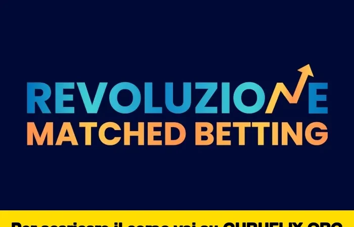 [95% OFF] Revoluzione Matched Betting di Alessandro de Martino