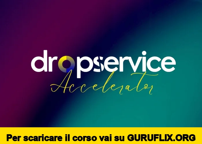 [95% OFF] Dropservice Accelerator di Nick Cataldi