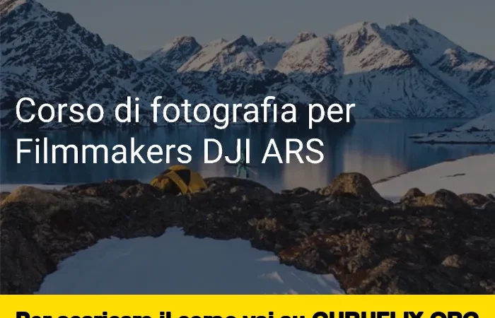 [95% OFF] Corso di fotografia per Filmmakers di DJI ARS