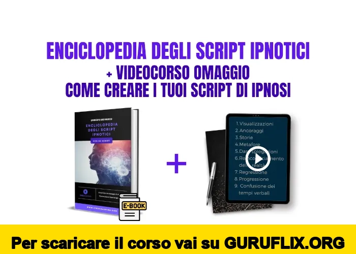 [95% OFF] L’Enciclopedia degli Script di Ipnosi di Ipnocoaching
