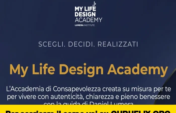 [95% OFF] My Life Design Academy 3.0 di Daniel Lumera