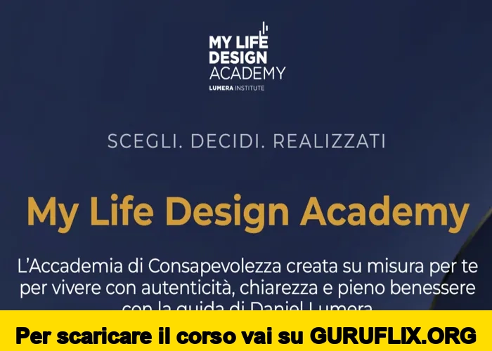 [95% OFF] My Life Design Academy 3.0 di Daniel Lumera