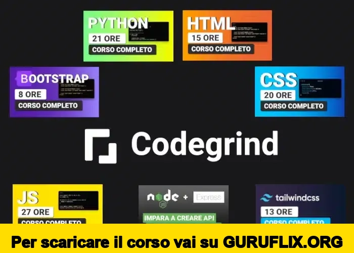 [95% OFF] Tutti i Corsi di CodeGrind