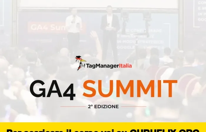 [95% OFF] GA4 Summit (2ª Edizione) di Matteo Zambon