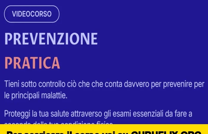 [95% OFF] Prevenzione Pratica di Lifeology