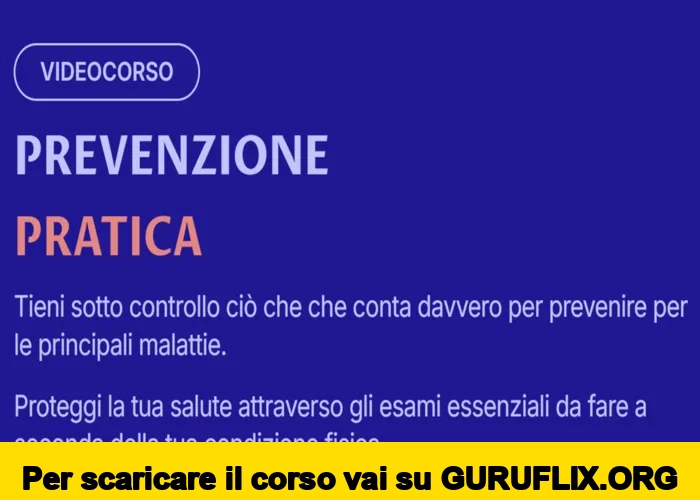 [95% OFF] Prevenzione Pratica di Lifeology