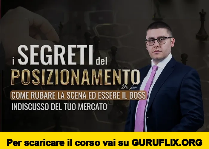 [95% OFF] I Segreti del Posizionamento di Big Luca
