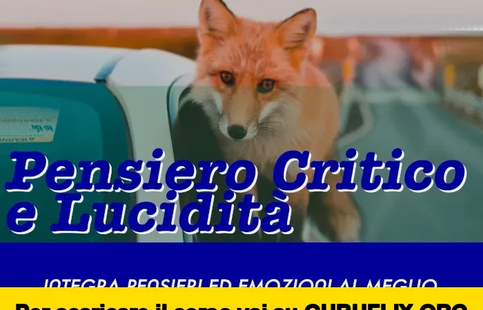 [95% OFF] Pensiero Critico & Lucidità di Luca Romito