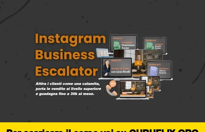 [95% OFF] Instagram Business Escalator di Gabriele Venturini