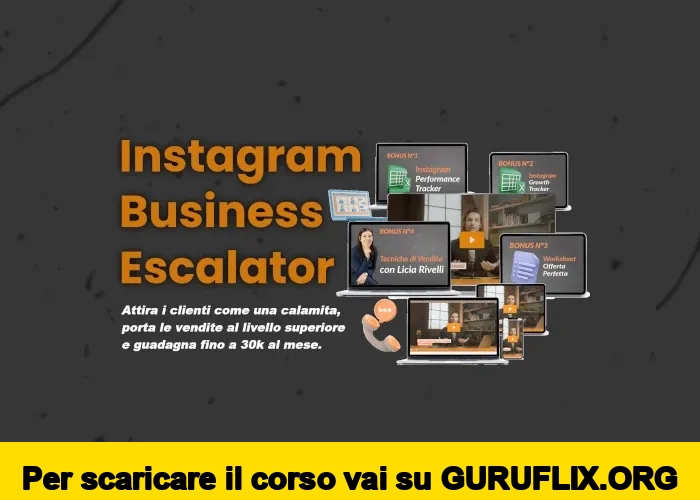 [95% OFF] Instagram Business Escalator di Gabriele Venturini