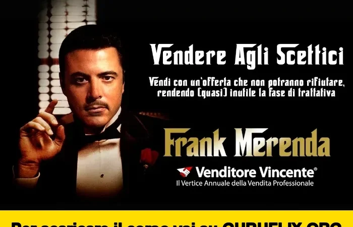 [95% OFF] Venditore Vincente 2022 Vendere agli Scettici di Frank Merenda