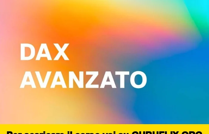 [95% OFF] DAX Avanzato di Data Masters