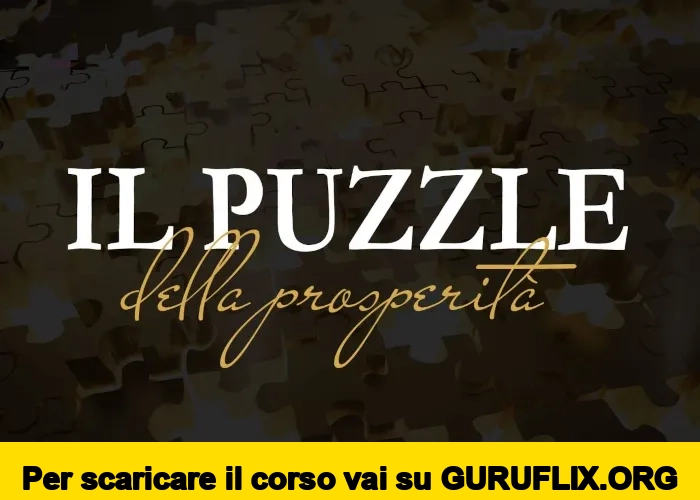 [95% OFF] Il Puzzle della Prosperità di Francesco Bellomo