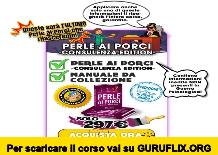 [95% OFF] Perle ai porci consulenza edition di Big Luca