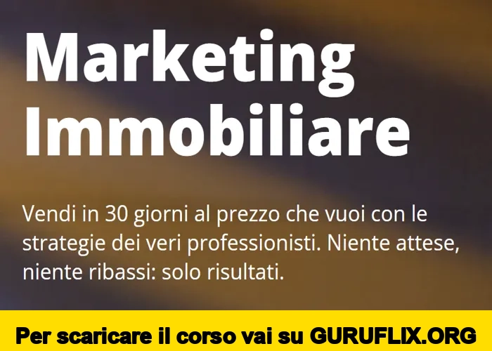 [95% OFF] Master online in marketing e vendita Immobiliare di Alfio Bardolla