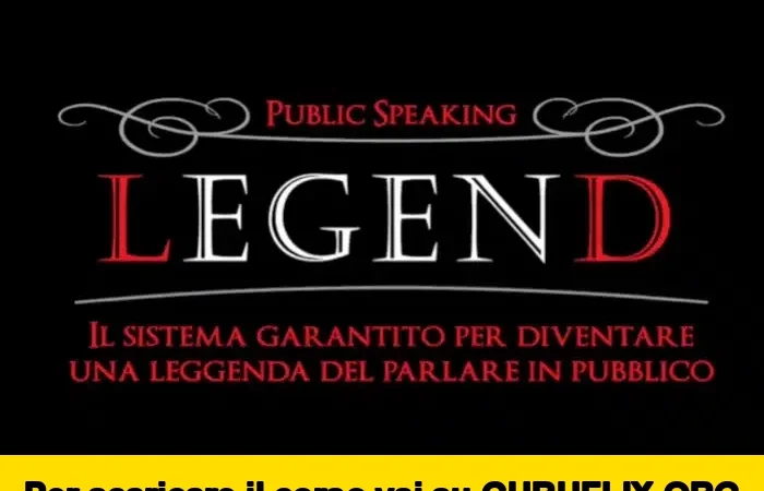 [95% OFF] Public Speaking Legend di Max Formisano