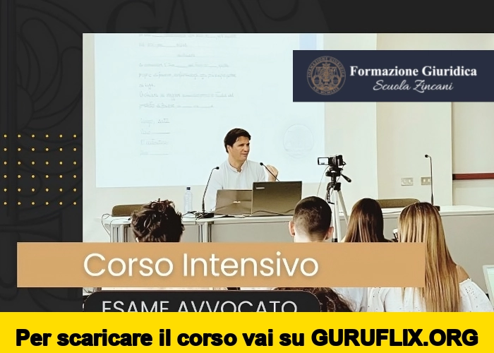 [95% OFF] Esame Avvocato 2025 (Intensivo Penale) di Scuola Zincani