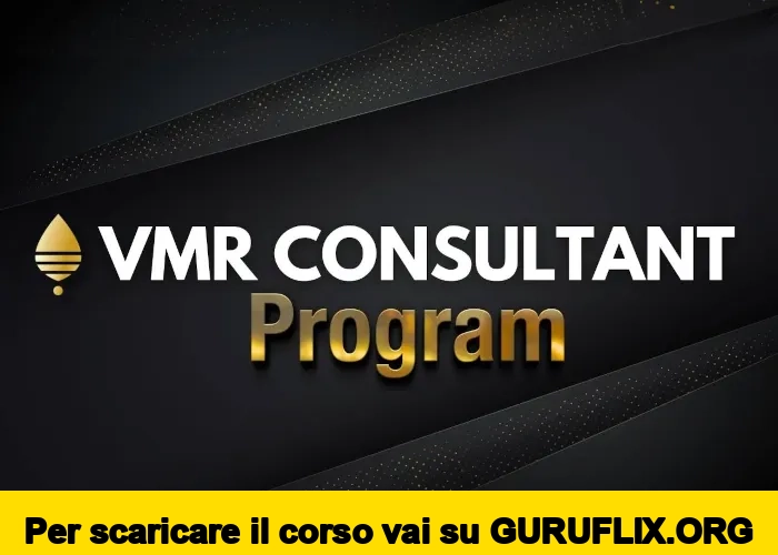 [95% OFF] VMR Consultant Program di Roberto Maria Vadalà