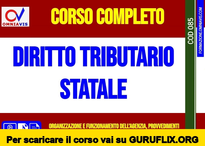 [95% OFF] Diritto Tributario Statale (Cod085) di Omniavis