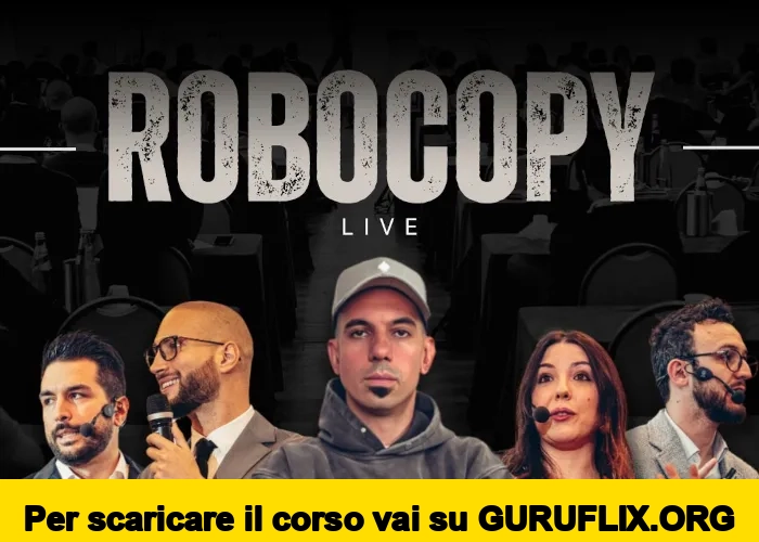 [95% OFF] Robocopy Live (Maggio 2024) di Marco Lutzu