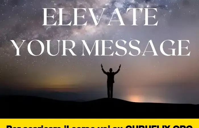 [95% OFF] Elevate Your Message (I Livello) di Irene Muñoz Dakini