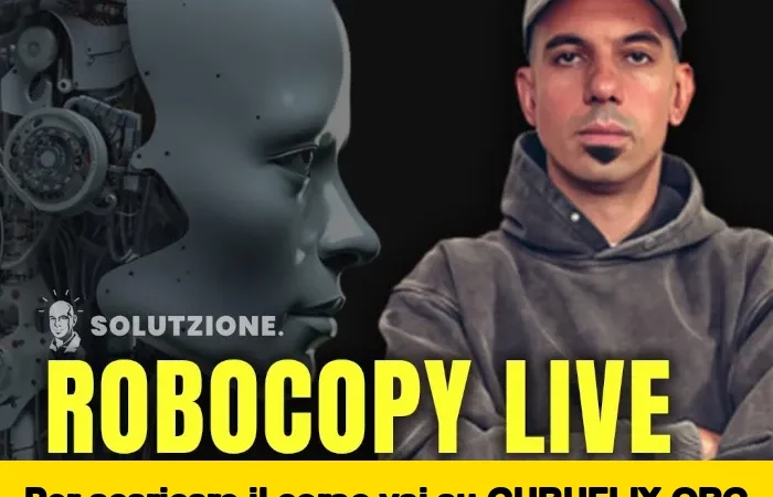 [95% OFF] Robocopy Live 2024 di Marco Lutzu