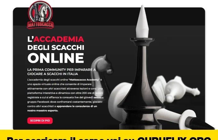 [95% OFF] Accademia degli Scacchi Online di Mattoscacco