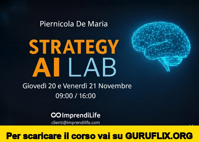 [95% OFF] Strategy AI Lab di Piernicola De Maria