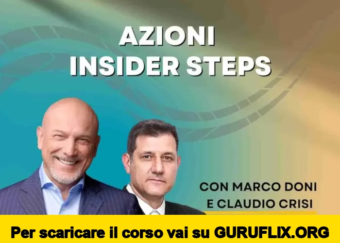 [95% OFF] Azioni Insider Steps di Marco Doni