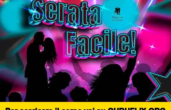 [95% OFF] Serata Facile di PlayLover Academy
