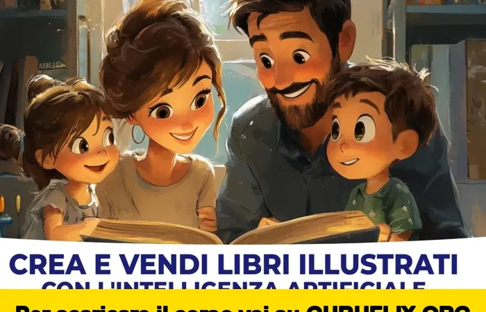 [95% OFF] Crea e Vendi Libri Illustrati con l’IA di Max Vellucci