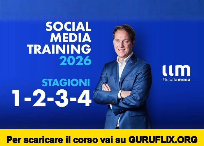 [95% OFF] Social Media Training 2026 di Luca la Mesa