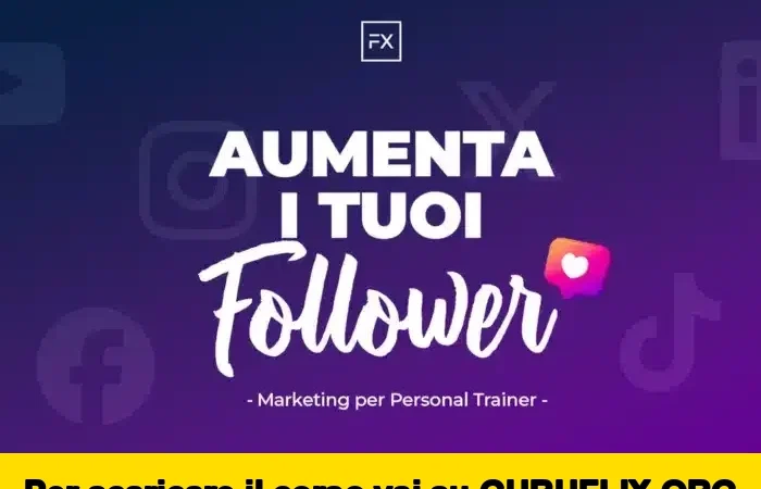 [95% OFF] Aumenta i tuoi Follower di FitnessX