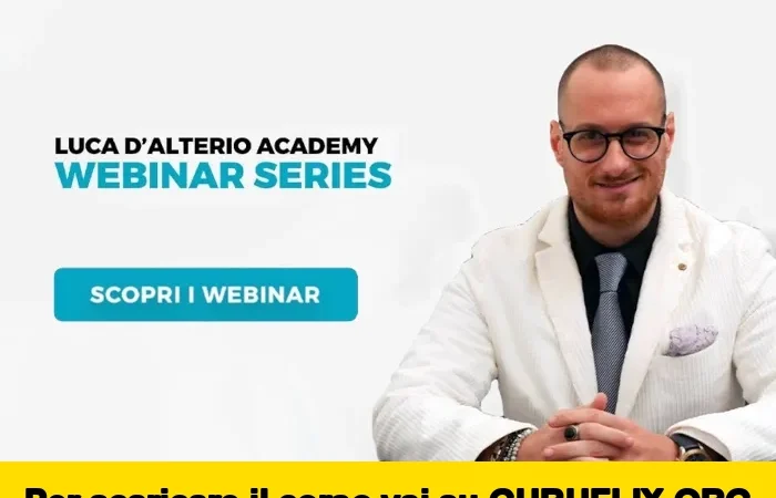 [95% OFF] Webinar Series 4 di Luca d’Alterio
