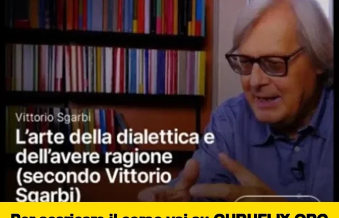 [95% OFF] L’arte della dialettica e dell’avere ragione di Vittorio Sgarbi