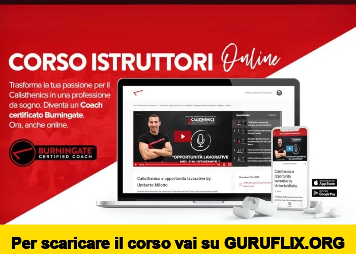 [95% OFF] Corso Istruttori Calisthenics di Burningate